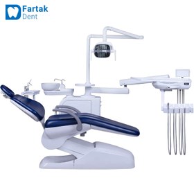 تصویر یونیت دندانپزشکی فراز طب مدرن مدل FTM E200 شلنگ از پایین - اقساط DENTAL unit faraz teb modern ftm e200