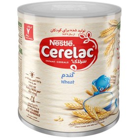 تصویر سرلاک گندم نستله از پایان 7 ماهگی 400 گرم Nestle Cerelac Wheat 400 g