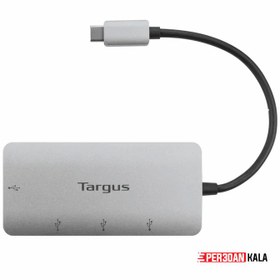 تصویر هاب 4 پورت تارگوس مدل Model Targus USB hub USB-C to Port USB-A ACH226 (ویتنام) (آکبند بدون جعبه) 