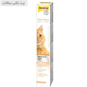 تصویر خمیر مالت و مولتی ویتامین گربه جیم کت (Gim Cat) مدل GimCat Paste Multi Vitamin وزن 100 گرم 