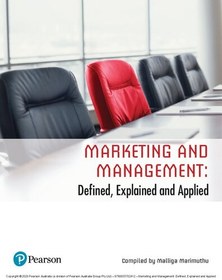 تصویر دانلود کتاب Marketing and Management: Defined, Explained and Applied 2022 کتاب انگلیسی بازاریابی و مدیریت: تعریف شده، توضیح داده شده و کاربردی 2022