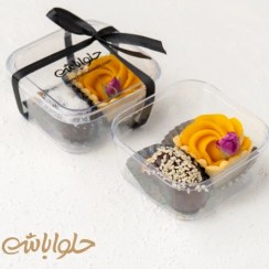 تصویر پک حلوا و خرما تک نفره ۲ عددی کد ۵۳ 