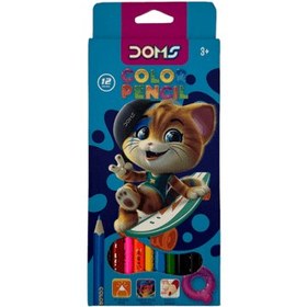 تصویر مدادرنگی ۱۲رنگ دامس 