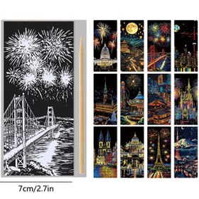 تصویر بوک مارک خراشیدنی کد1 