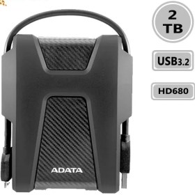 تصویر هارد اکسترنال ADATA HD 680 2T (استوک درحد نو) 