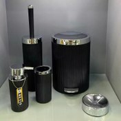 تصویر ست پنج پارچه ایکیا مشکی برند بتیس 