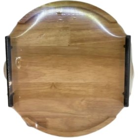 تصویر سینی گرد دسته کابینتی 