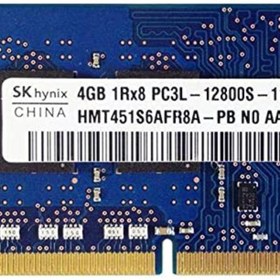 تصویر رم لپ تاپ 4GB DDR3 1Rx8 PC3L-12800S Laptop Memory 