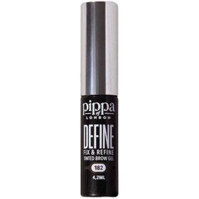 تصویر ریمل ابروی رنگی پیپا مدل Define Fix & Refine PIPPA OF LONDON DEFINE FIX & REFINE TINTED BROW GEL