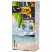 تصویر کاندوم مدل Tropical بسته 12 عددی کلایمکس CLIMAX Condom Tropical model, pack of 12