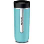 تصویر تراول ماگ نسپرسو رنگ آبی آکوا مدل Nomad Travel Mug Aquarelle 