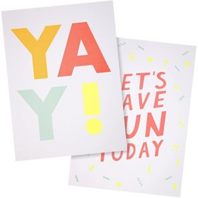 تصویر چاپ‌های هنری یای برند meri meri Yay Art Prints