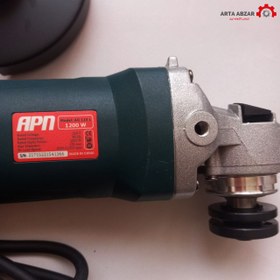 تصویر مینی فرز دسته بلند ای پی ان مدل AG115 L mini angle grinder APN