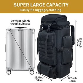 80L/100L Outdoor Hiking Backpack Camping Shoulder Travel Bag