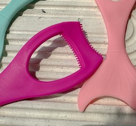 تصویر خرید عمده شابلون خط چشم سیلیکونی طرح پری دریایی - کد عمده 04 