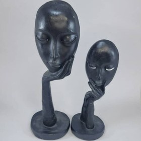 تصویر تندیس رخ مشکی 