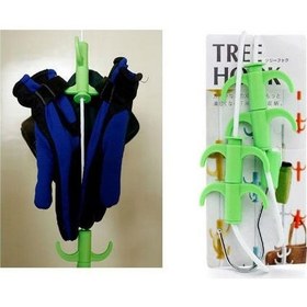 تصویر قلاب درختی برای آویز داخل کمد سازمان‌دهنده برند anka Tree Hook Inside Wardrobe Organizer Hanger