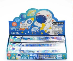 تصویر خط کش ژله ای فضانورد ۲۰ سانتی