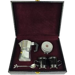 تصویر پک هدیه سازمانی چوبی قهوه اسپرسو 