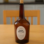 تصویر بطری شیشه ای زیبا دارک 