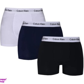 تصویر شورت مردانه کالوین کلاین نیم پا بسته مجموعه ۳ عددی 