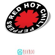 تصویر استیکر گروه راک Red Hot Chili Peppers کد m7 