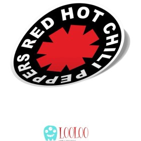 تصویر استیکر گروه راک Red Hot Chili Peppers کد m7 