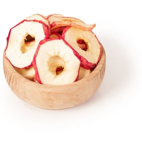 تصویر سیب قرمز خشک 