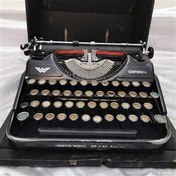 تصویر دستگاه تایپ فارسی کونتیننتال آلمانی فلزی سالم 