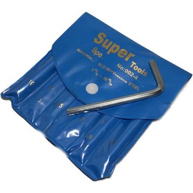 تصویر مجموعه 8عددی آچار آلن مدل Super 