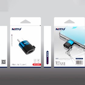 تصویر مبدل USB به Type-C نیتو مدل NT-CN15 NITU NT-CN15 USB To Type-C Convertor