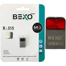 تصویر فلش مموری بکسو مدل B-315 ظرفیت 64 گیگابایت Bexo B-315 Flash Memory 64GB