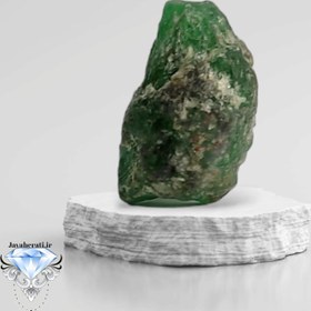 تصویر راف سنگ زمرد زامبیا 