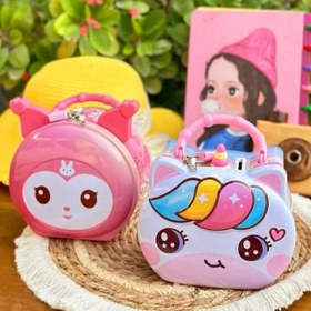 تصویر قلک فلزی قفل دار 