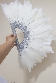 تصویر بادبزن پر کد01 