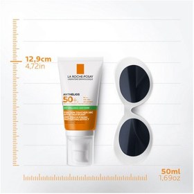 تصویر کرم ضد آفتاب مات کننده لاروش پوزای مدل آنتلیوس آنتی شاین با SPF50 