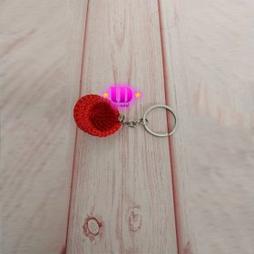 تصویر آویز کلاه قلاب بافی 