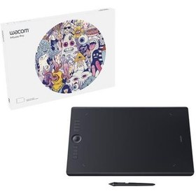 تصویر تبلت گرافیکی و قلم نوری وکام سایز بزرگ مدل اینتوس پرو PTH-860 Wacom Intous Pro PTH-860 Large Pen Tablet