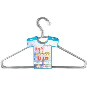 تصویر چوب لباسی فلزی ۶ عددی 