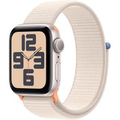 تصویر ساعت هوشمند اپل مدل Se 2023 سایز 40 ا Apple Watch SE 2023 40mm Aluminum Silicone Sport Band Apple Watch SE 2023 40mm Aluminum Silicone Sport Band