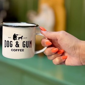 تصویر ماگ لعابى فلزى فانتزى طرحدار كد ١٢٢٥ 