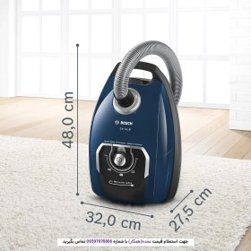 تصویر جاروبرقی بوش سری ۸ مدل BGB75x494 Bosch series 8 vacuum cleaner model BGB75x494