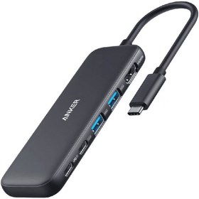 تصویر هاب USB-C انکر مدل A8355 ظرفیت ۵ پورت 