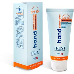 تصویر کرم تخصصی دست ضد آفتاب و آبرسان spf 30 بی رنگ تراست 