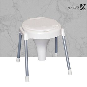 تصویر توالت فرنگی پایه فلزی ناصر ا Nasser metal base toilet Nasser metal base toilet