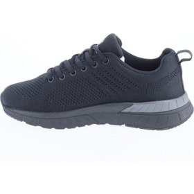 تصویر کفش ورزشی زنانه مشکی همرجک مدل 101 21200 مانائوس برند hammer jack Hammerjack 101 21200 Black Manaus Women's Sports Shoes