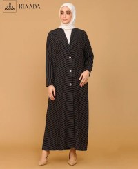 تصویر مانتو دکمه دار زنانه مدل هیوا 