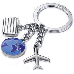 تصویر جاکلیدی ترویکا طرح سفر TROIKA KEYCHAIN WELTENBUMMLER