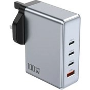 تصویر شارژر دیواری گرین مدل GaN Premium ظرفیت ۱۰۰ وات 