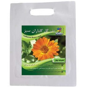 تصویر بذر گل همیشه بهار گلباران سبز ا Golbaranesabz English-Marigold Flower Seeds Golbaranesabz English-Marigold Flower Seeds